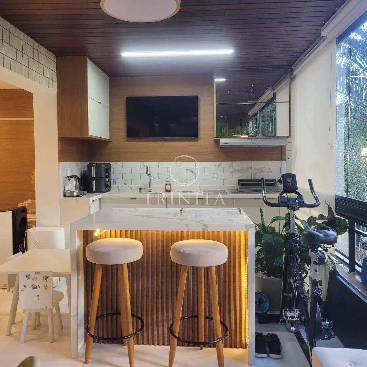 Apartamento mobiliado, 147 m², com varanda envidraçada — photo 6