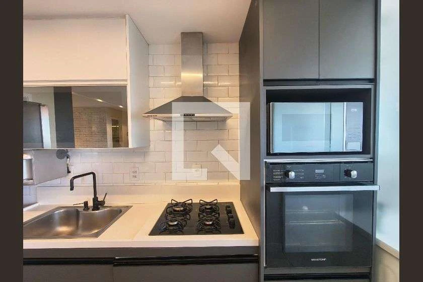 Apartamento de 2 quartos com 1 suíte e cozinha aberta