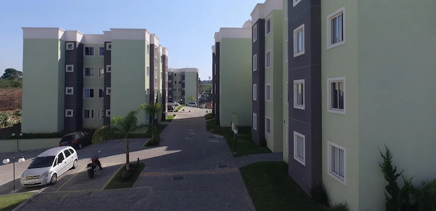 2-bedroom apartment with a washing machine in Curitiba — photo 3