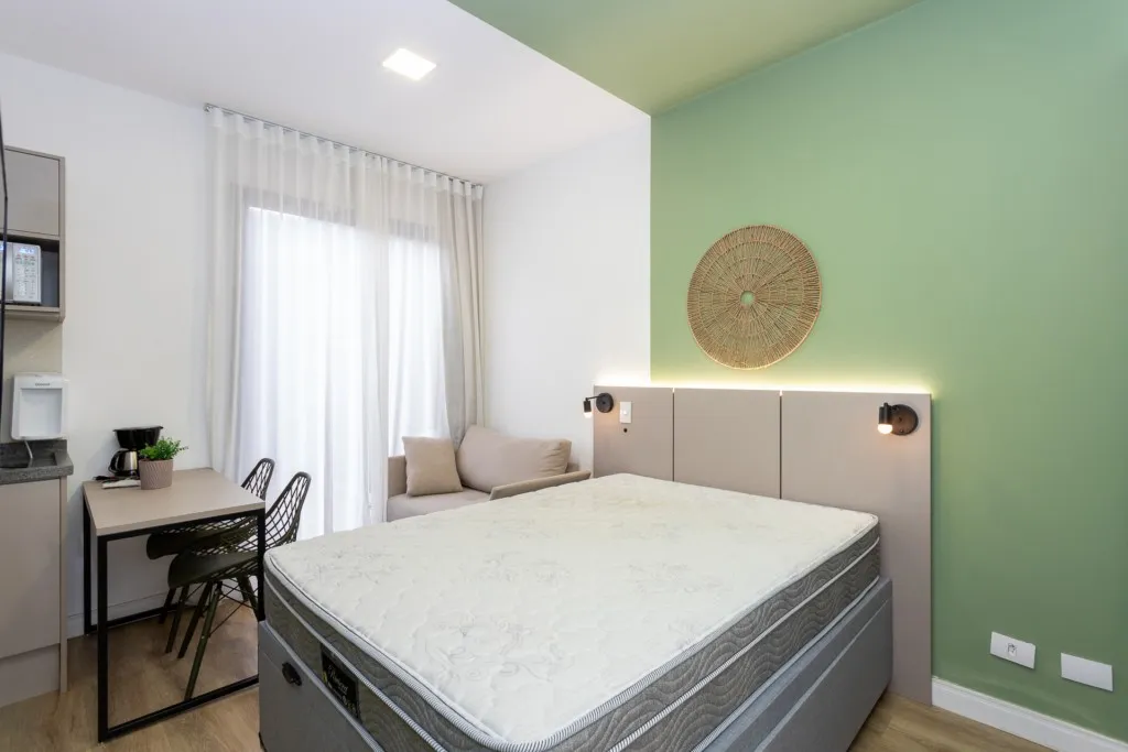 Apartamento mobiliado de 1 quarto com varanda — photo 15