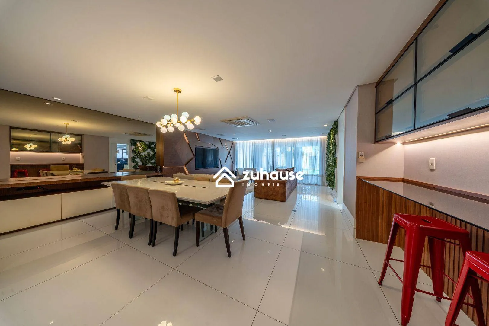 Unfurnished house with 4 bedrooms and open-plan kitchen — photo 5
