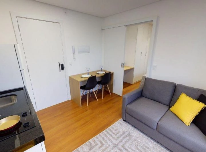 Apartamento mobiliado de 1 quarto com cozinha americana — photo 5