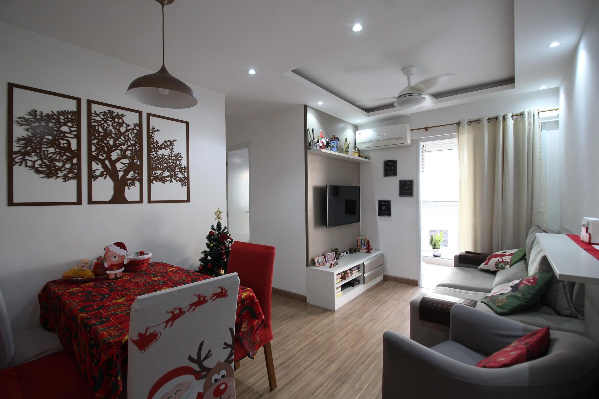 Furnished apartment, 59 m², with a private BBQ