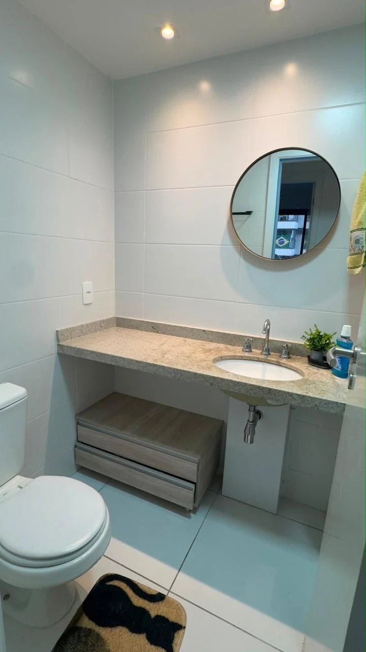 Apartamento mobiliado com varanda e 3 quartos — photo 4