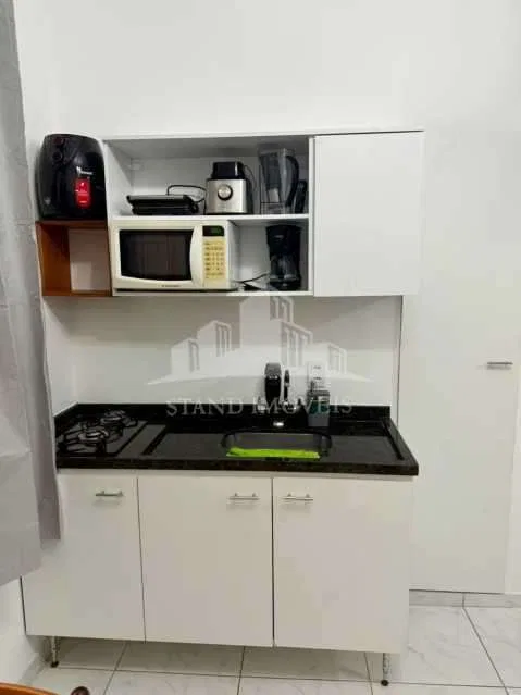 Apartamento mobiliado de 30 m² com 1 quarto e cozinha compacta — photo 8
