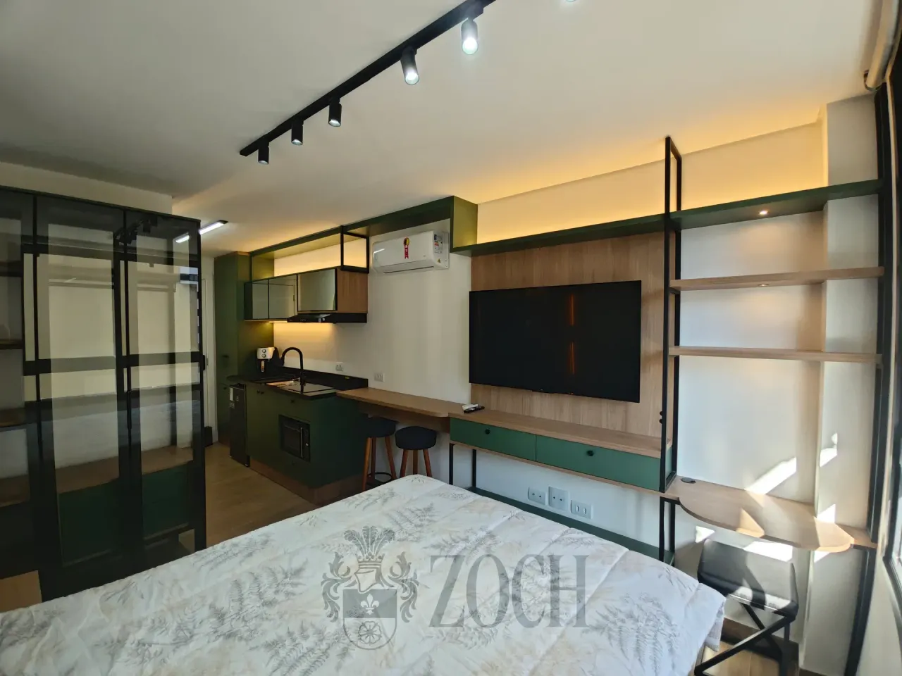 Furnished apartment with air conditioning and 1 bedroom — photo 8
