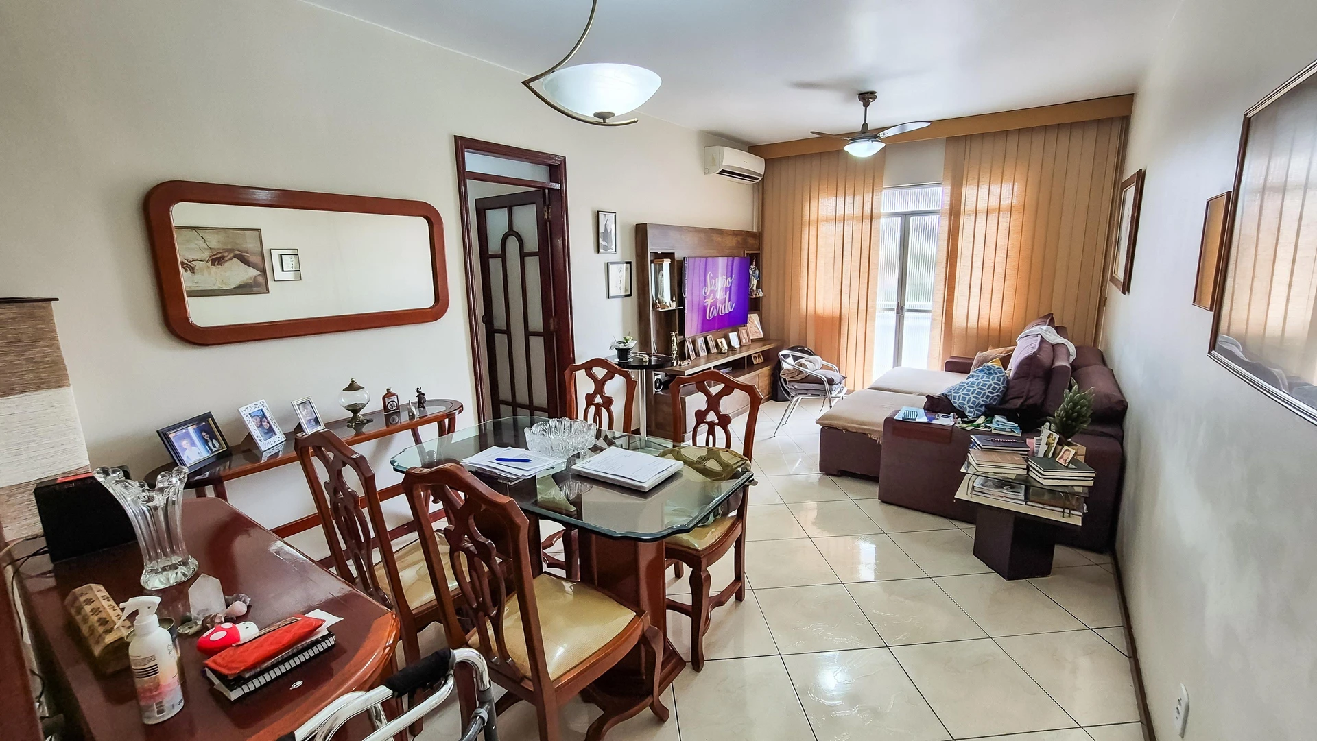 3-bedroom apartment with a washing machine in Rio de Janeiro