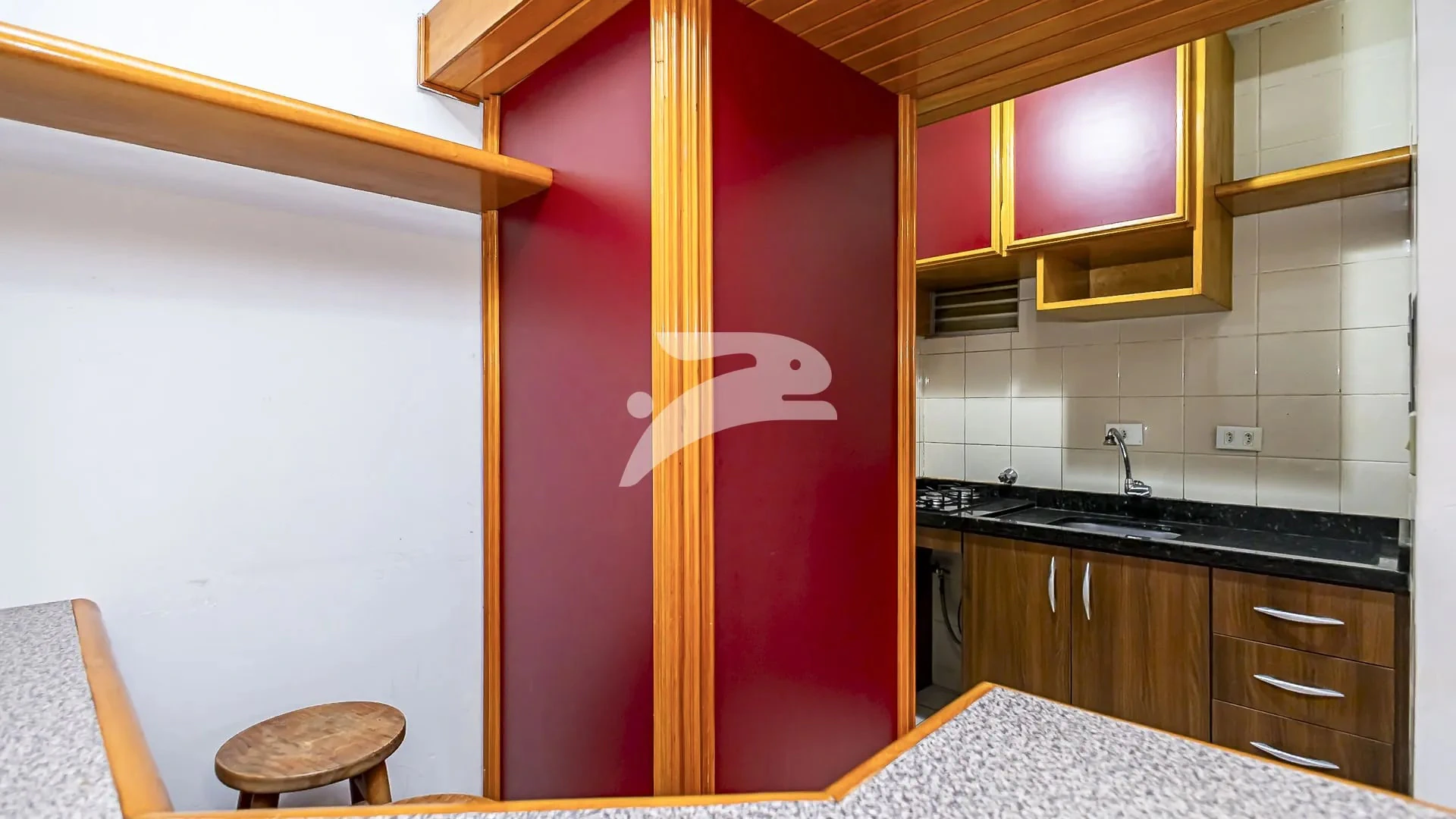 Apartamento de 1 quarto com cozinha integrada a gás — photo 9