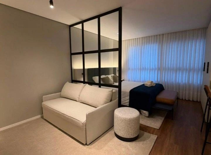 Apartamento mobiliado de 35 m² com 1 quarto — photo 4