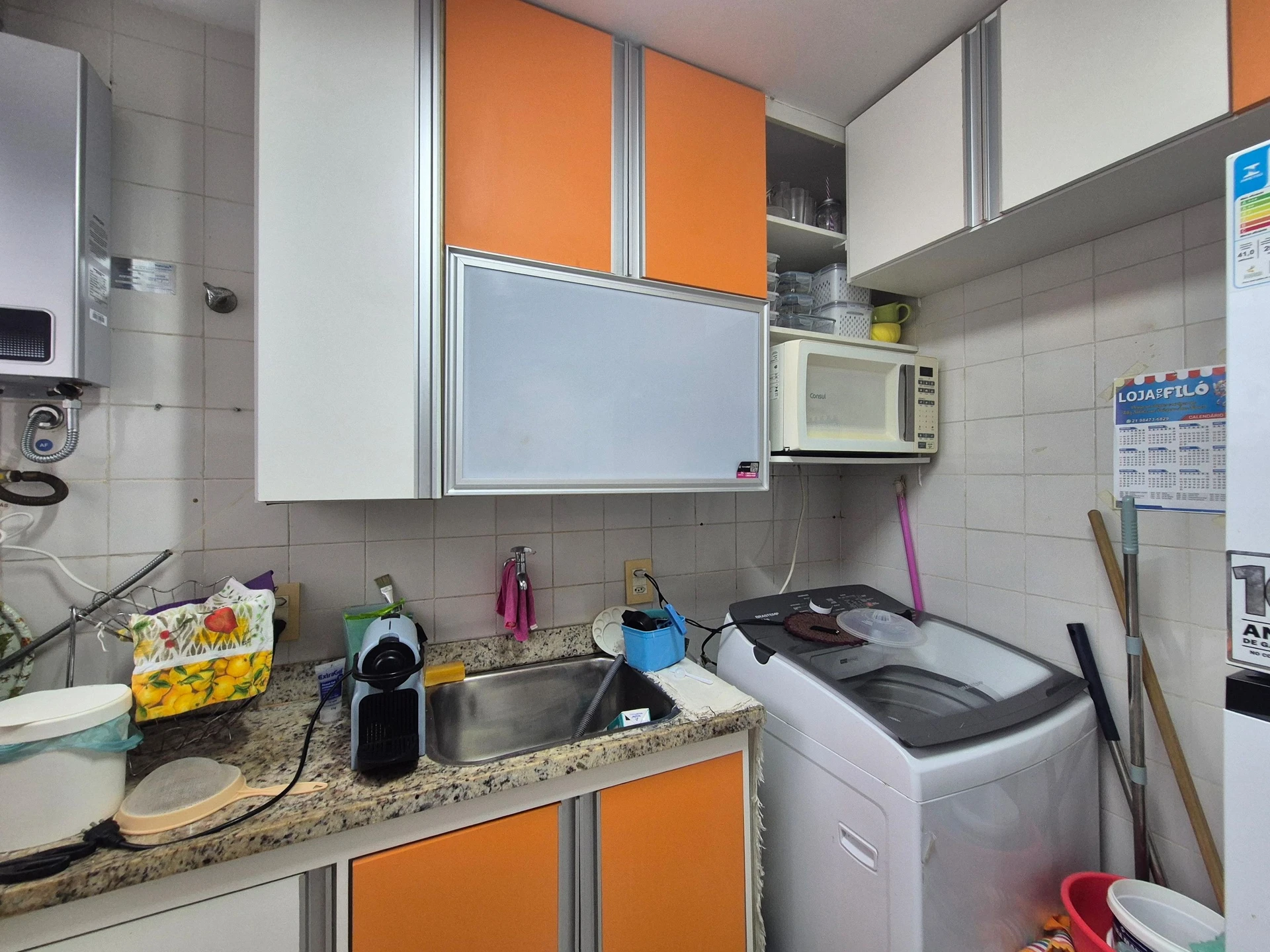 80 m² apartment with a mountain view and a washing machine — photo 9