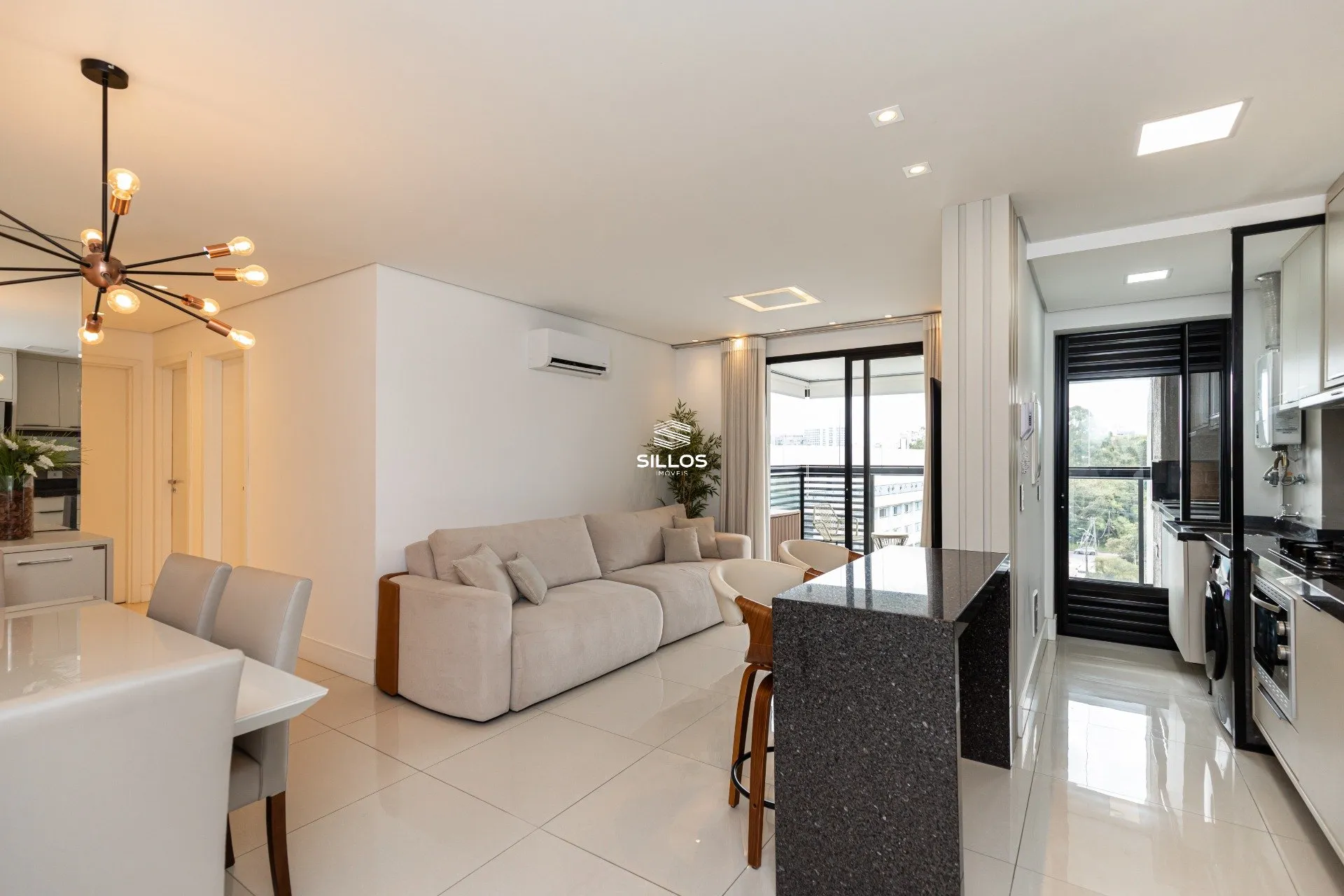 Home office in a 3-bedroom apartment, 91 m² — photo 11