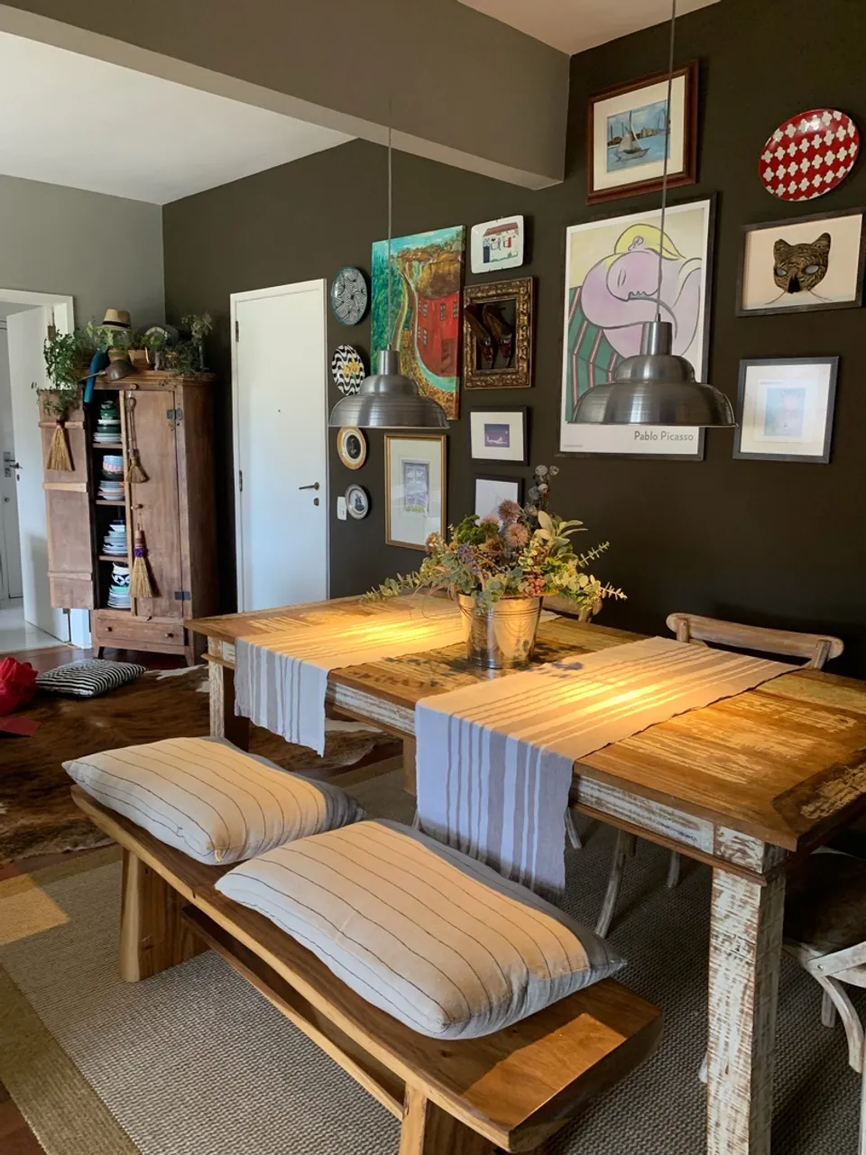 Apartamento mobiliado, 80 m², com janelas do piso ao teto — photo 2