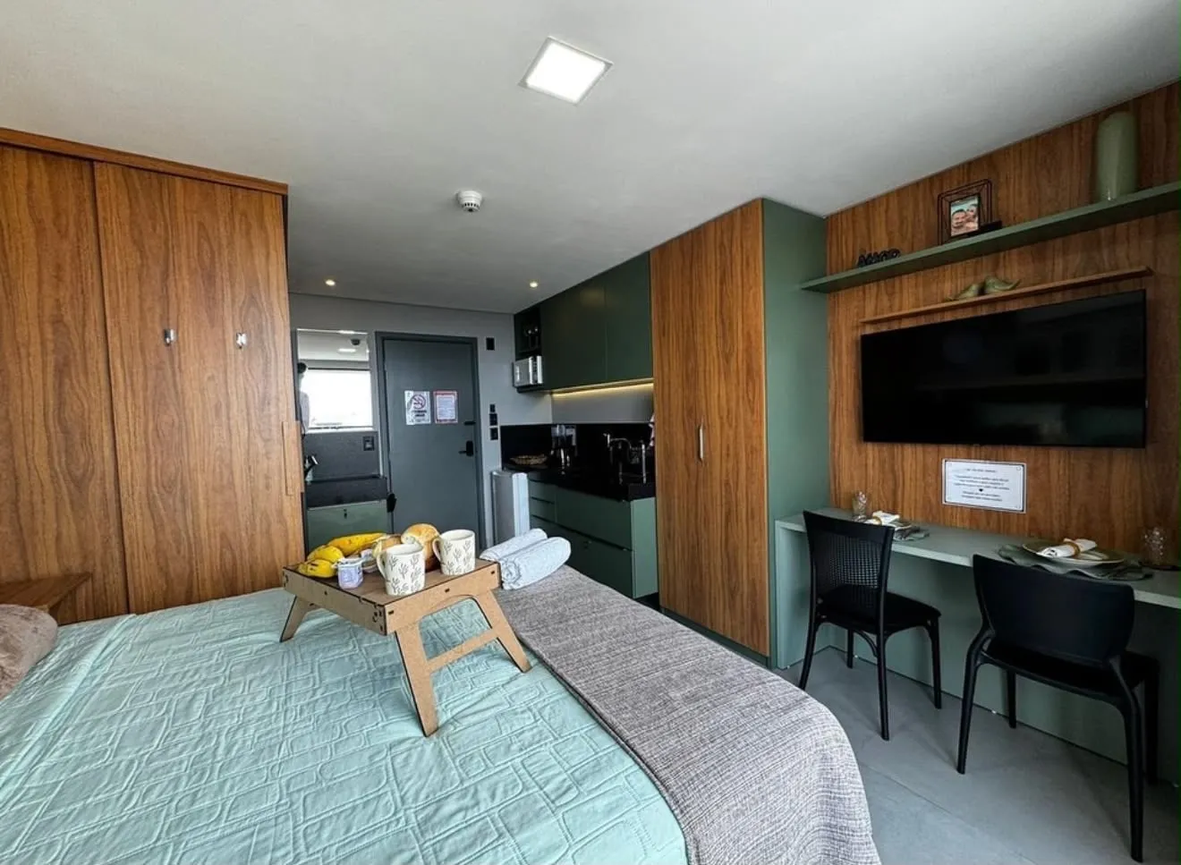 Вид на воду и 1 спальня: квартира 25 м² — photo 6