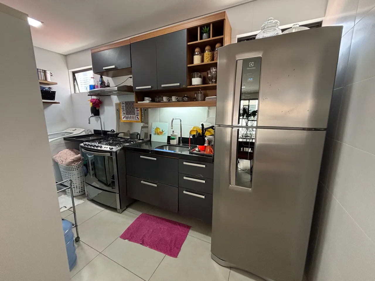 Furnished apartment, 55 m², with a washing machine — photo 10