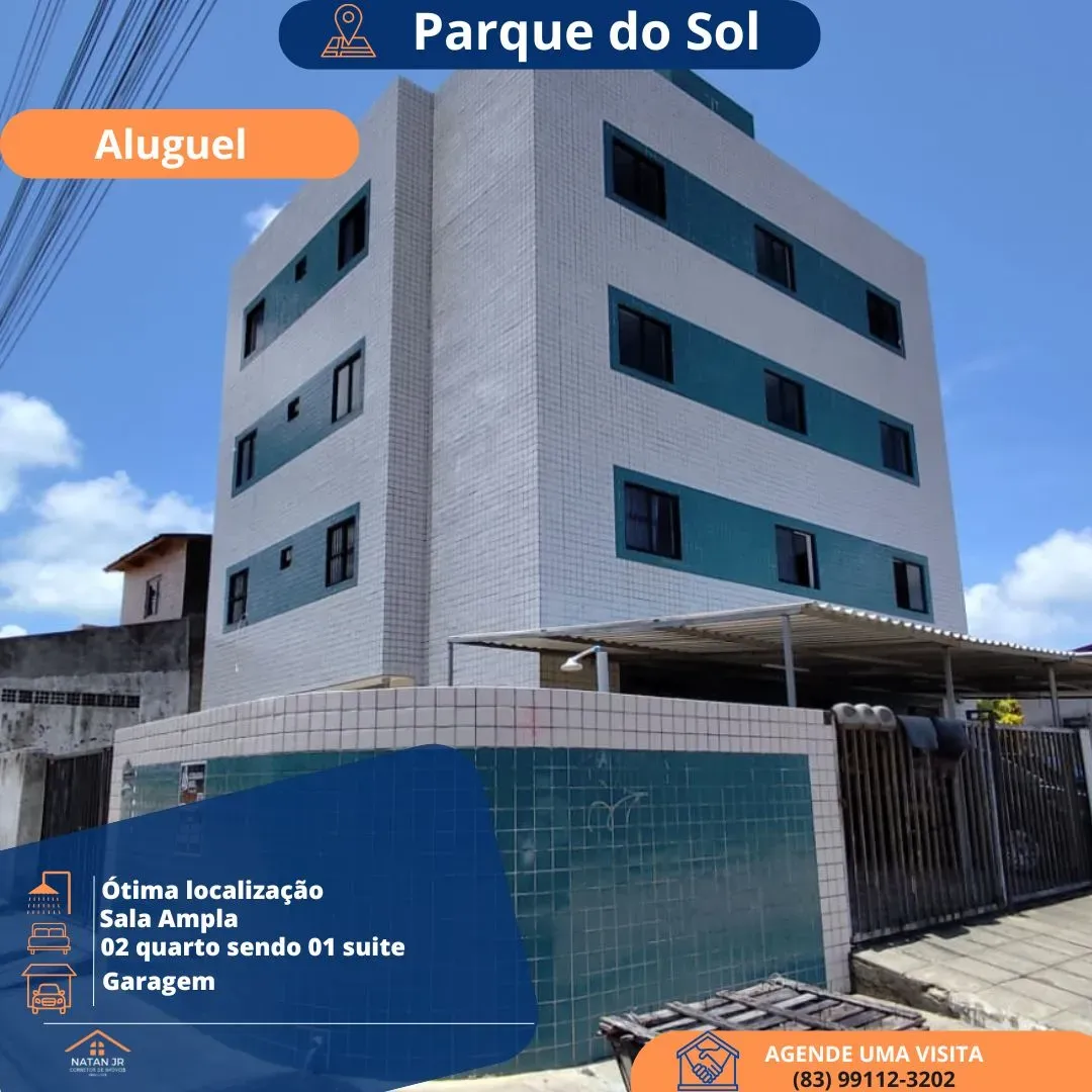 Apartamento de 2 dormitórios com suíte e 1 vaga