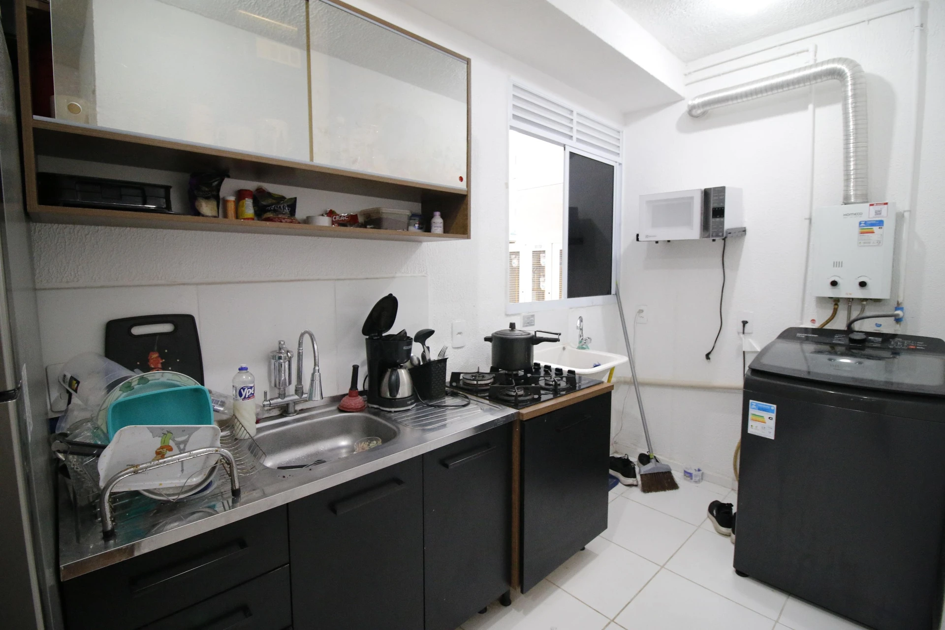 40 m² apartment with a washing machine and a home office — photo 14