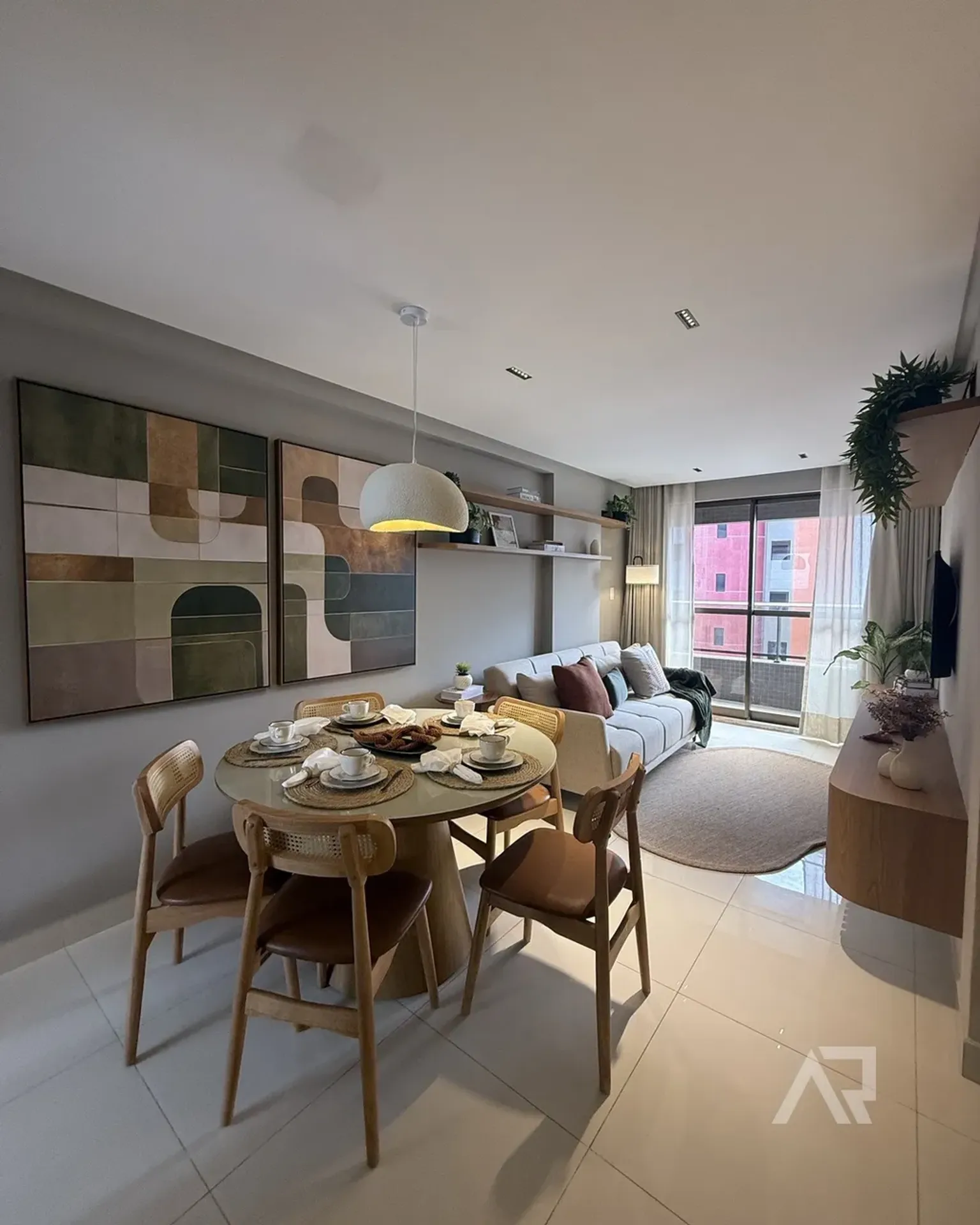 2-bedroom apartment with a washing machine — photo 11