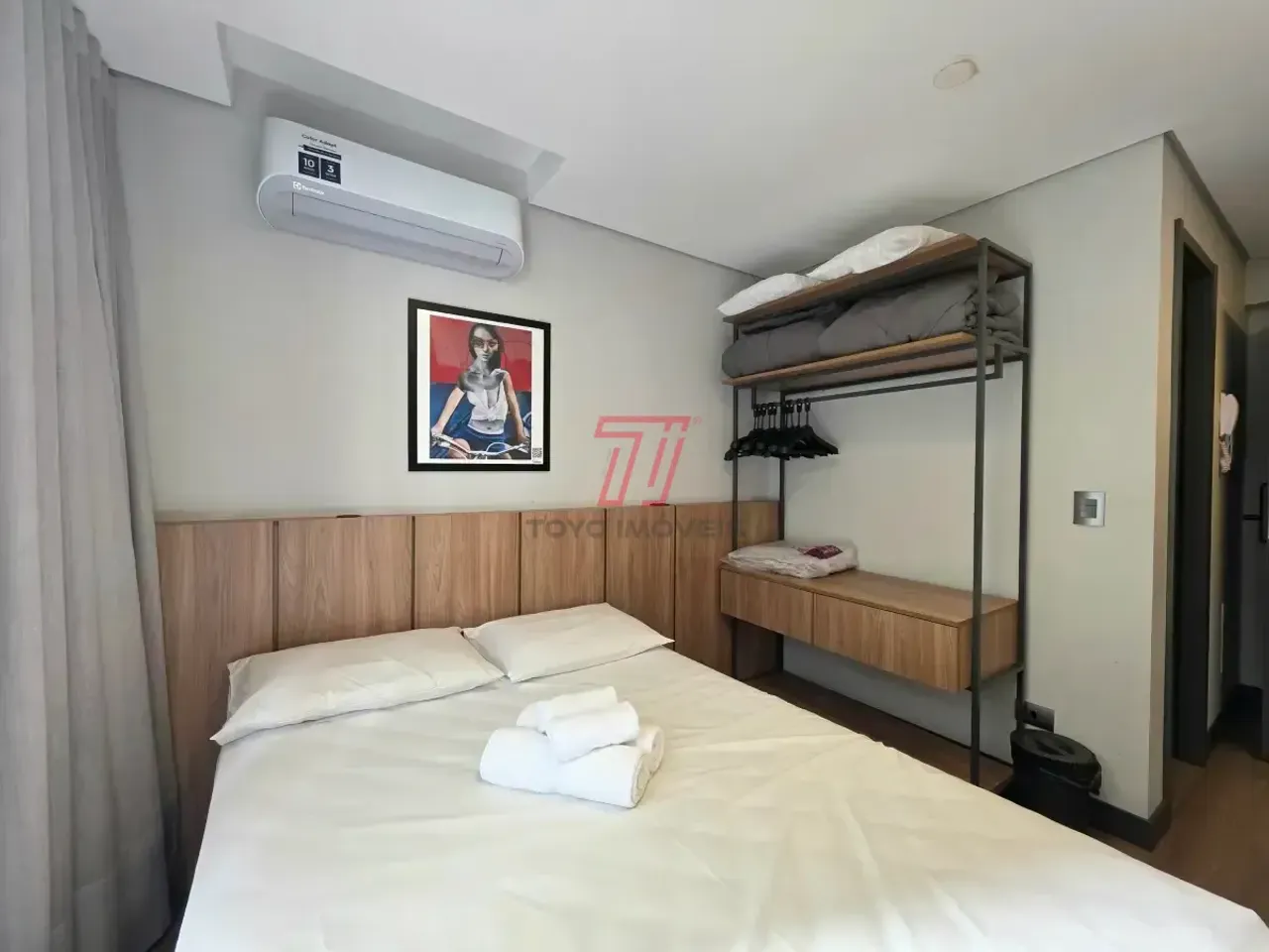 Studio de 30 m² com 1 quarto, ar-condicionado — photo 6