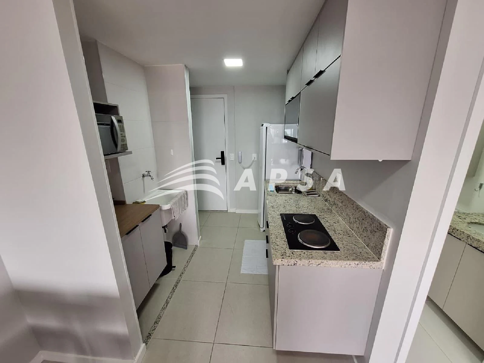 Furnished 1-bedroom apartment with open-plan kitchen 64 m² — photo 16