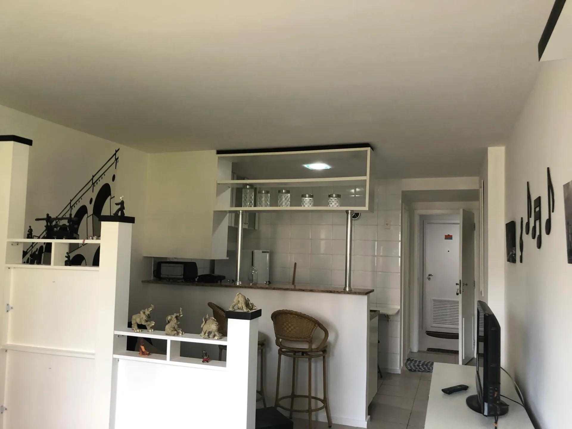 Apartamento mobiliado de 1 quarto em condomínio com sauna — photo 2