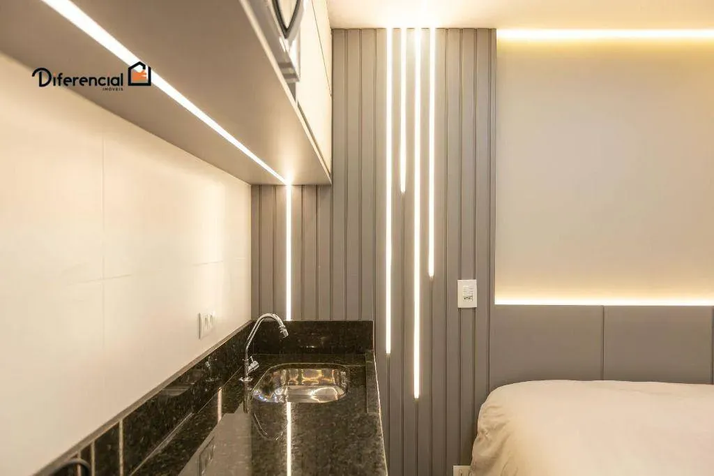 Furnished studio with 1 bedroom and 1 bathroom 18 m² — photo 12