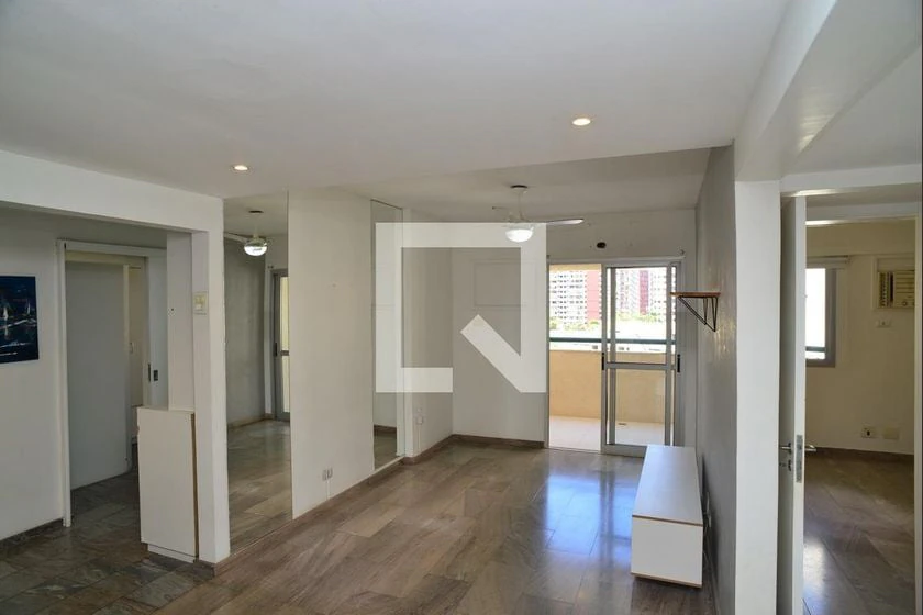 Apartamento para locação com 2 quartos e varanda fechada