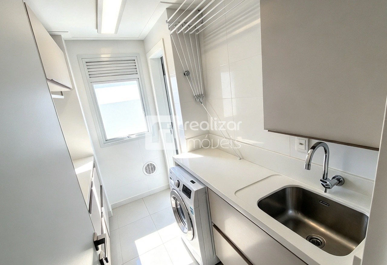 Furnished apartment, 90 m², with a washing machine — photo 13