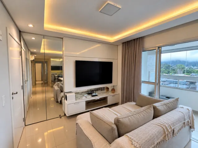 Mountain view in a 2-bedroom apartment, 75 m²
