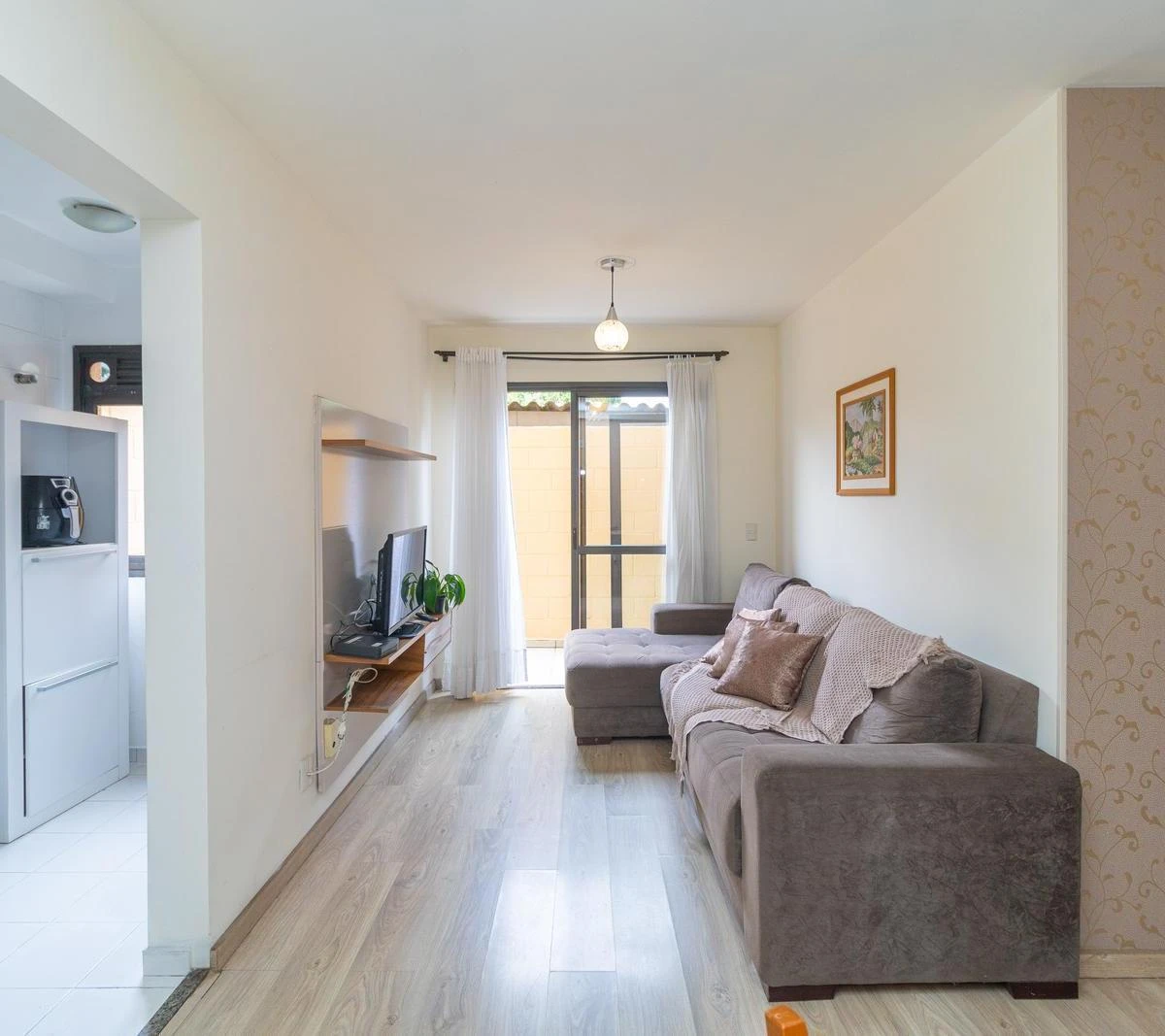 Furnished apartment, 48 m², with a washing machine