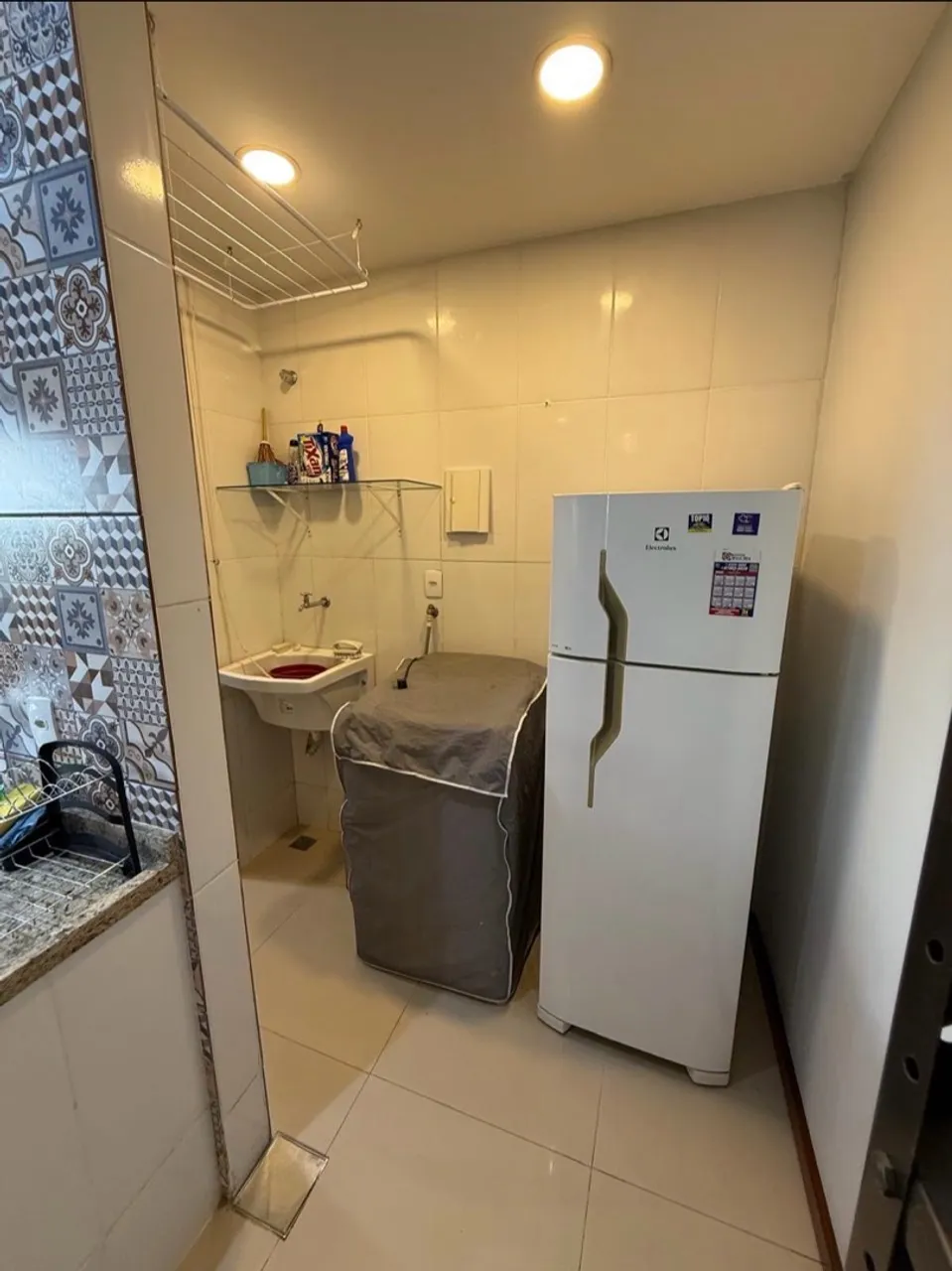 Washing machine in a one-bedroom house, 36 m² — photo 10