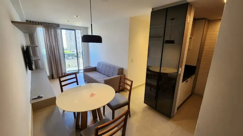 Apartamento mobiliado de 2 quartos em condomínio com piscina — photo 6