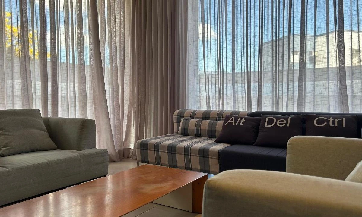Apartment, 88 m², with a grill on the balcony — photo 33
