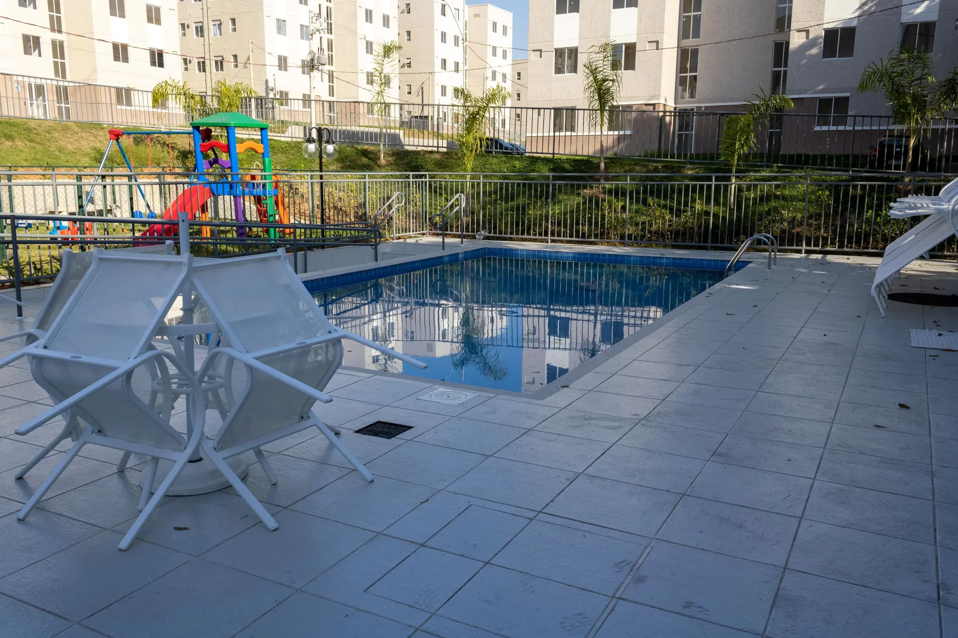 Furnished apartment, 42 m², with a washing machine — photo 28