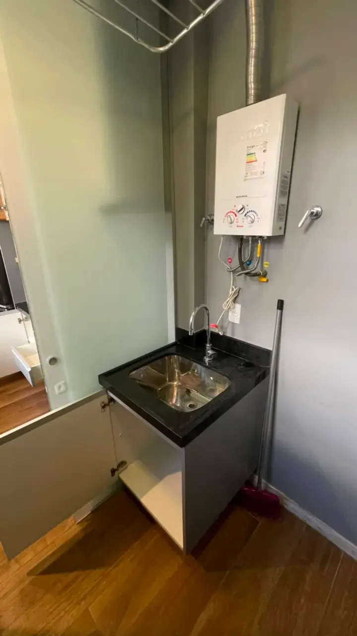 1-bedroom rental apartment with 1 bathroom and open kitchen — photo 8