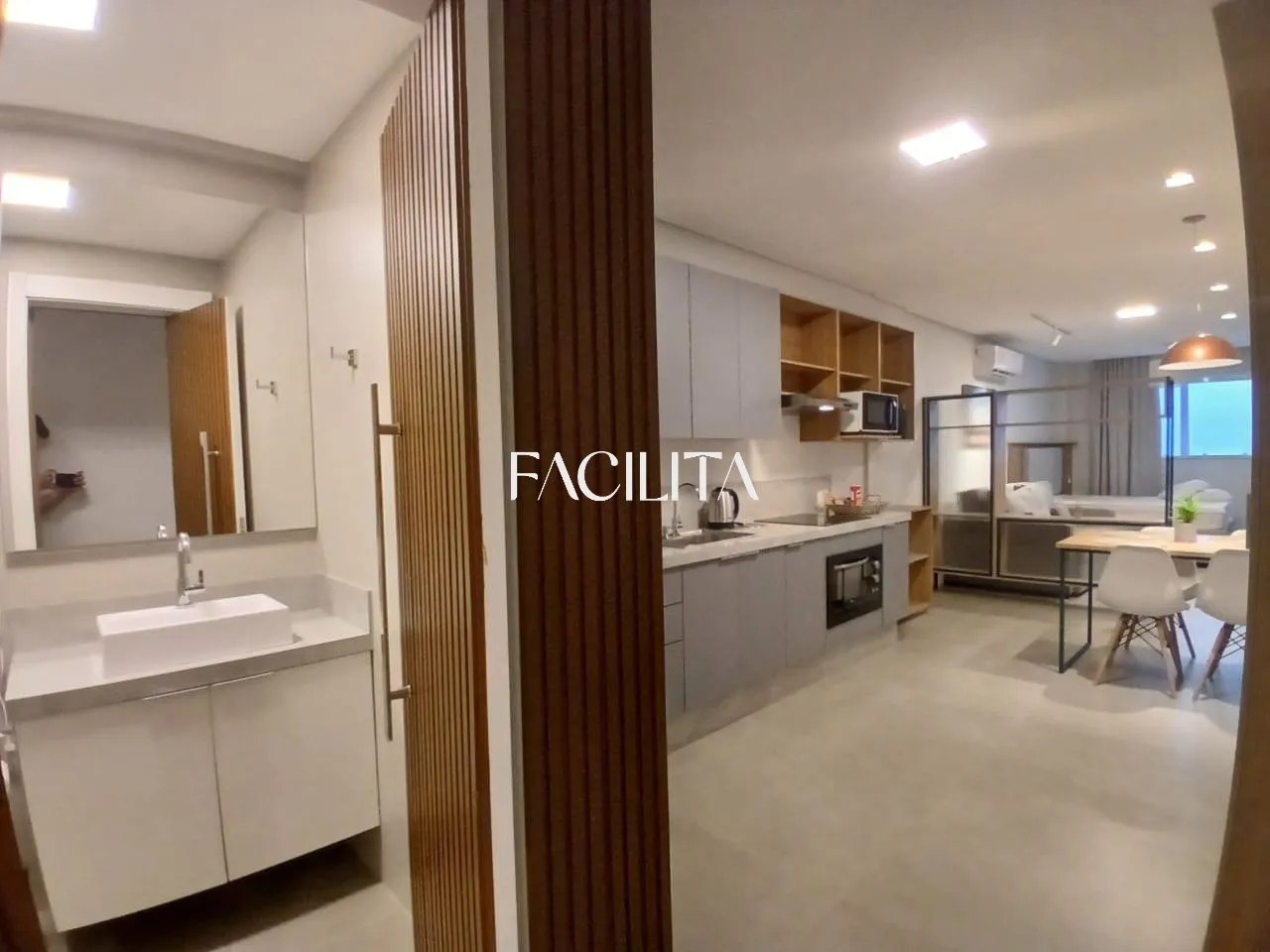 Furnished studio of 36 m² with 1 bedroom and no parking — photo 2