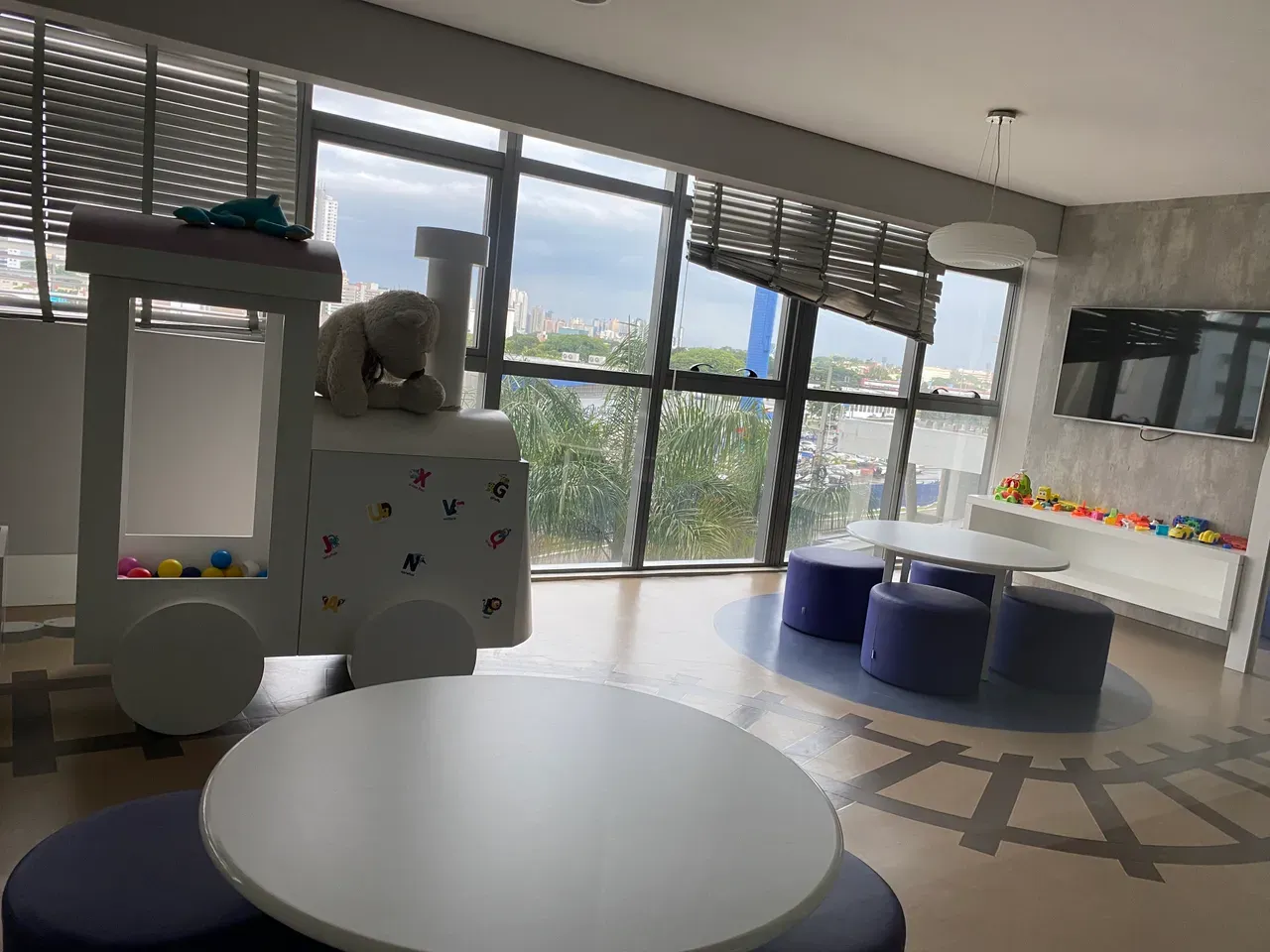 1 quarto e lareira: apartamento de 29 m² — photo 21