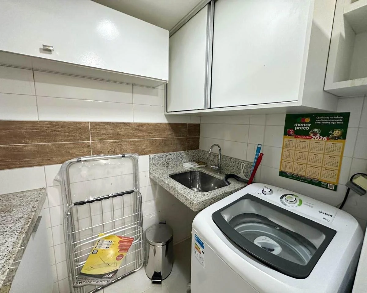 Furnished apartment, 68 m², with a washing machine — photo 3