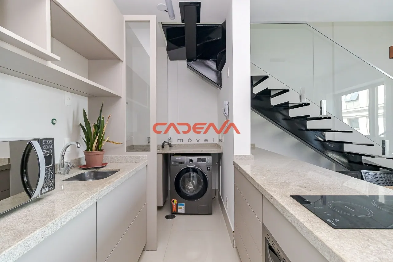 Duplex 1-bedroom apartment with balcony and private grill — photo 9