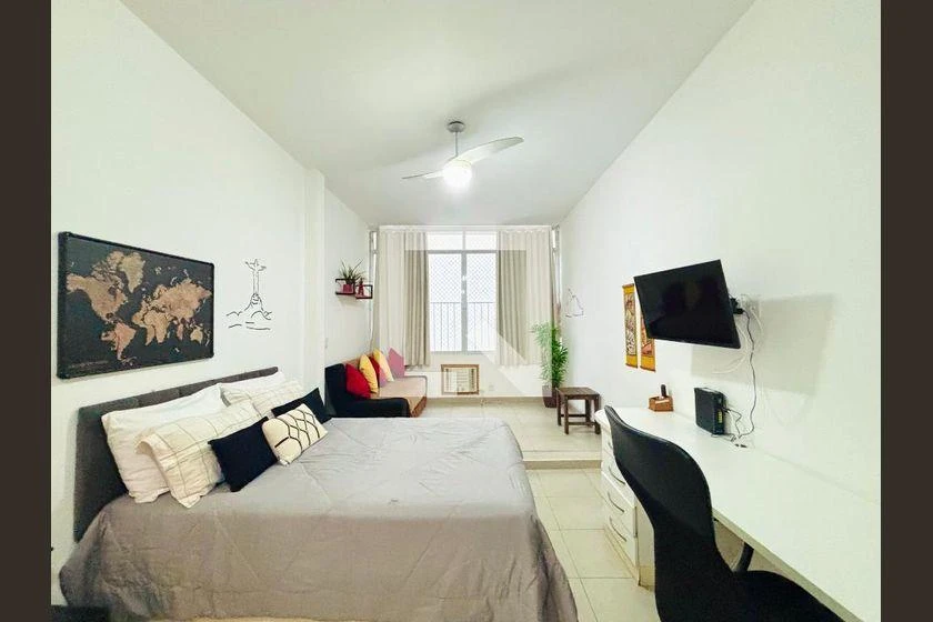 1 quarto e espaço de home office: apartamento de 38 m² — photo 3