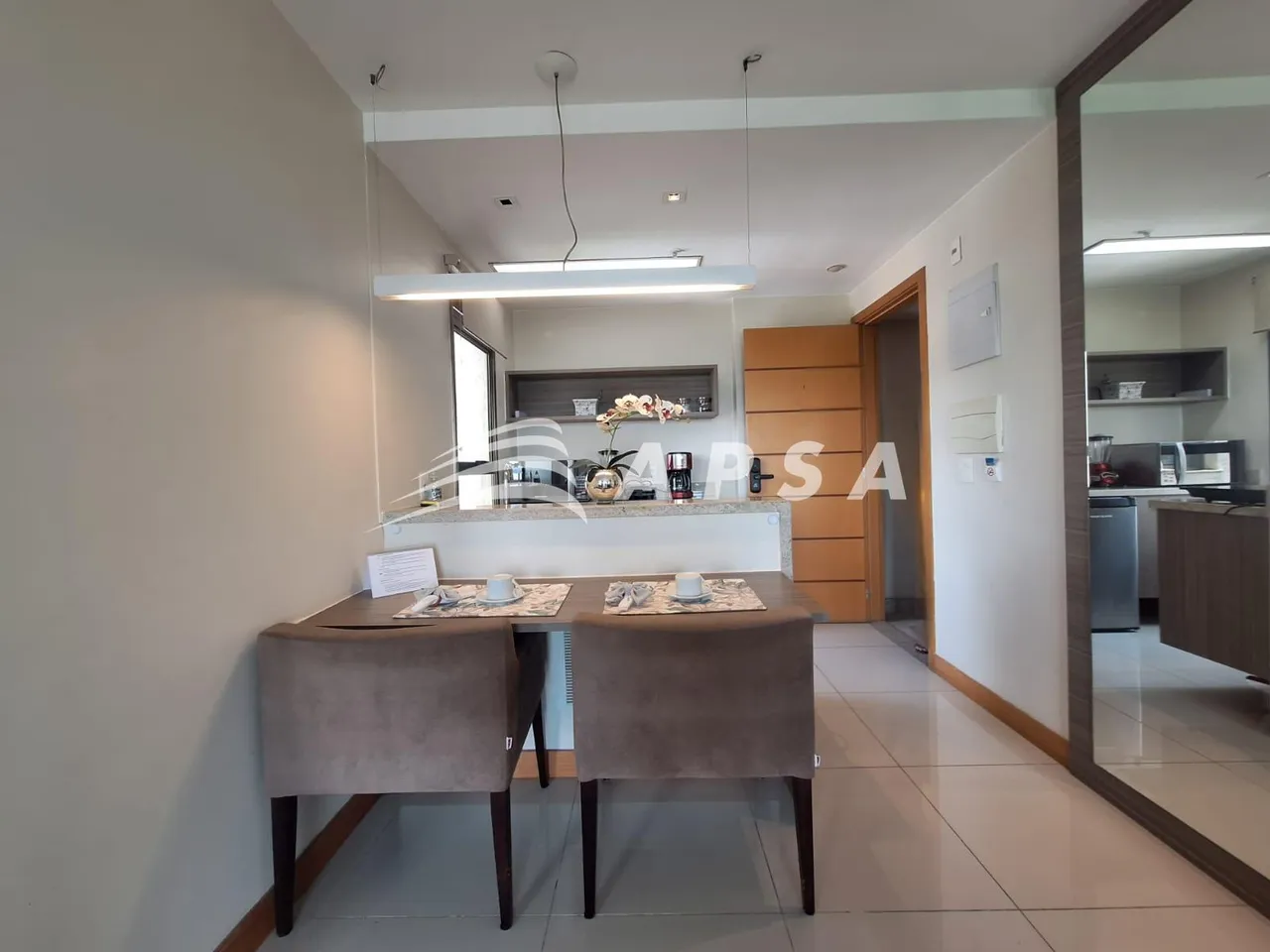 Apartamento mobiliado com cozinha integrada e ar-condicionado — photo 15
