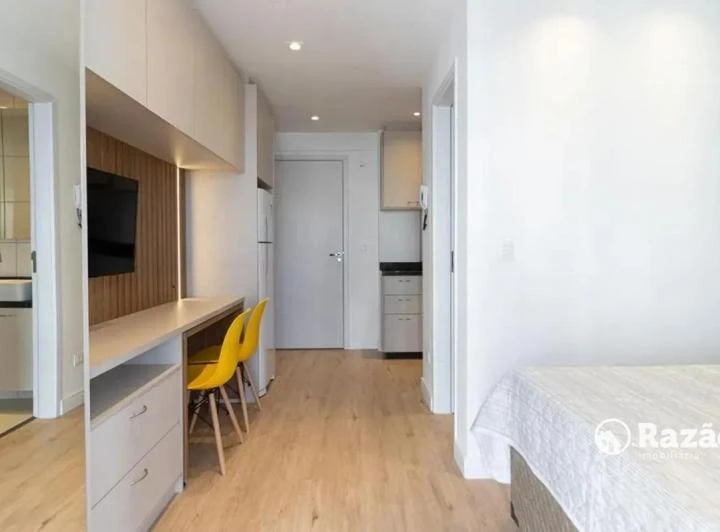 Apartamento mobiliado com cozinha americana e box de vidro — photo 8
