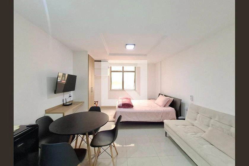 Apartamento amueblado de 1 dormitorio de 32 m²