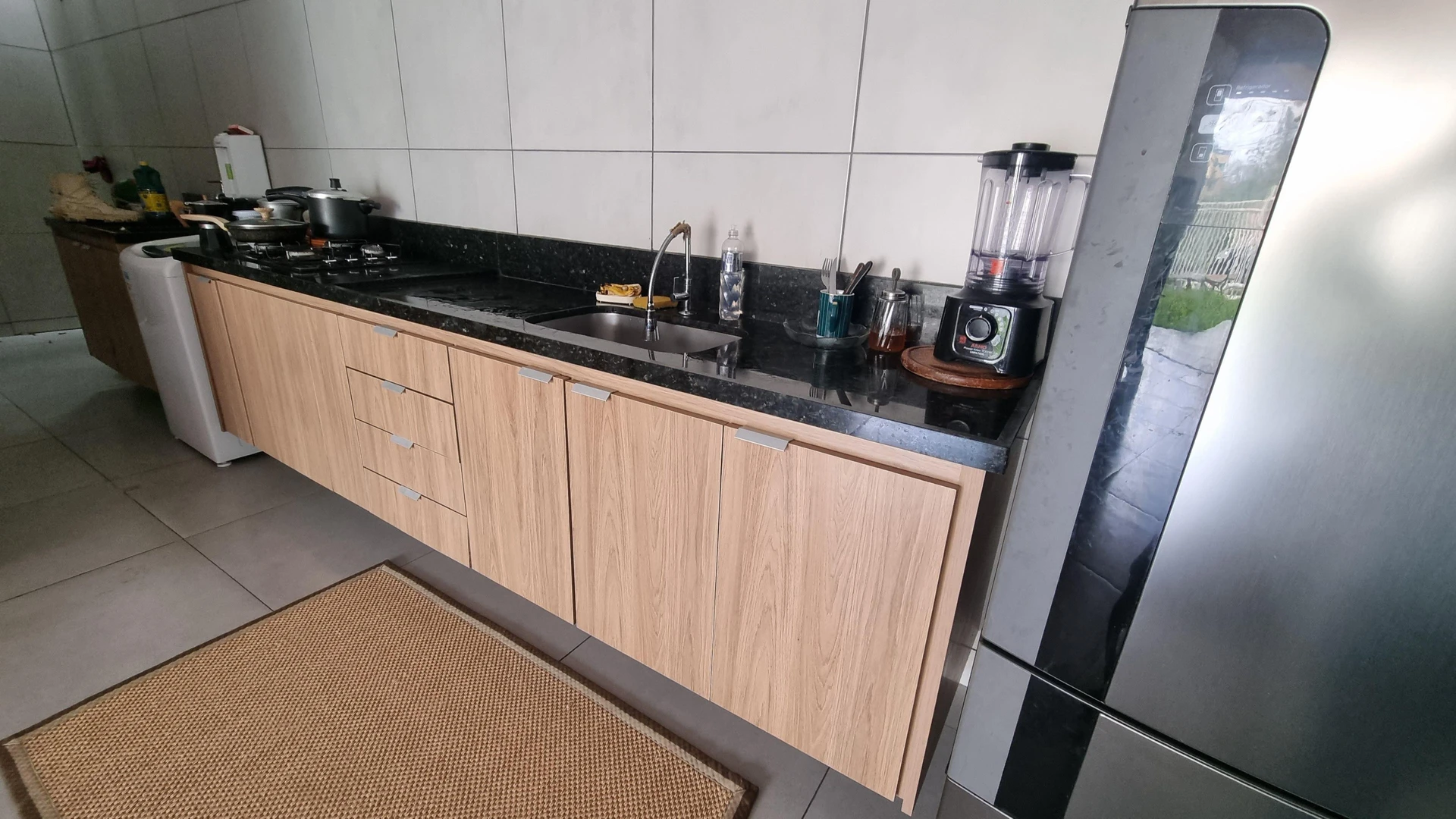 Casa mobiliada com cozinha americana e fogão a gás — photo 3