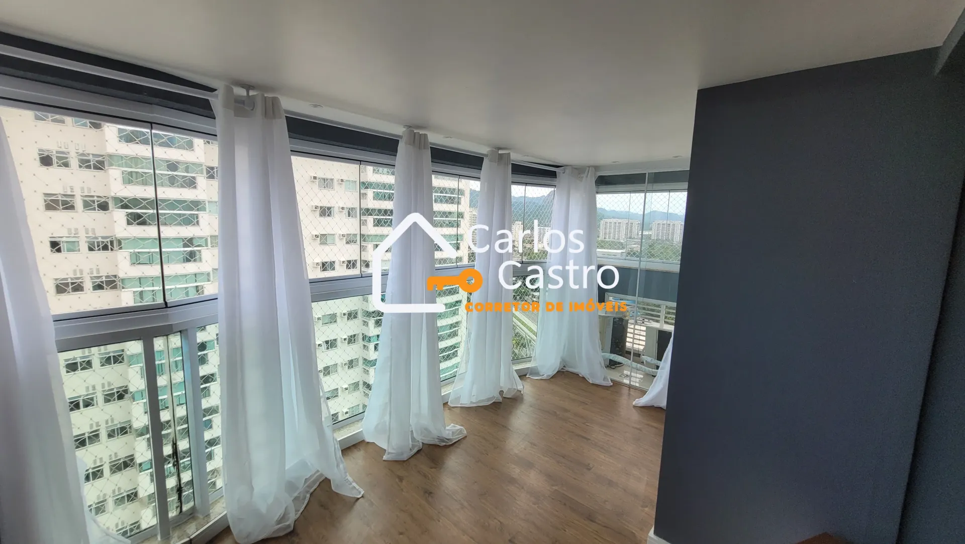 Furnished 86 m² apartment with 3 bedrooms and 1 parking spot — photo 34