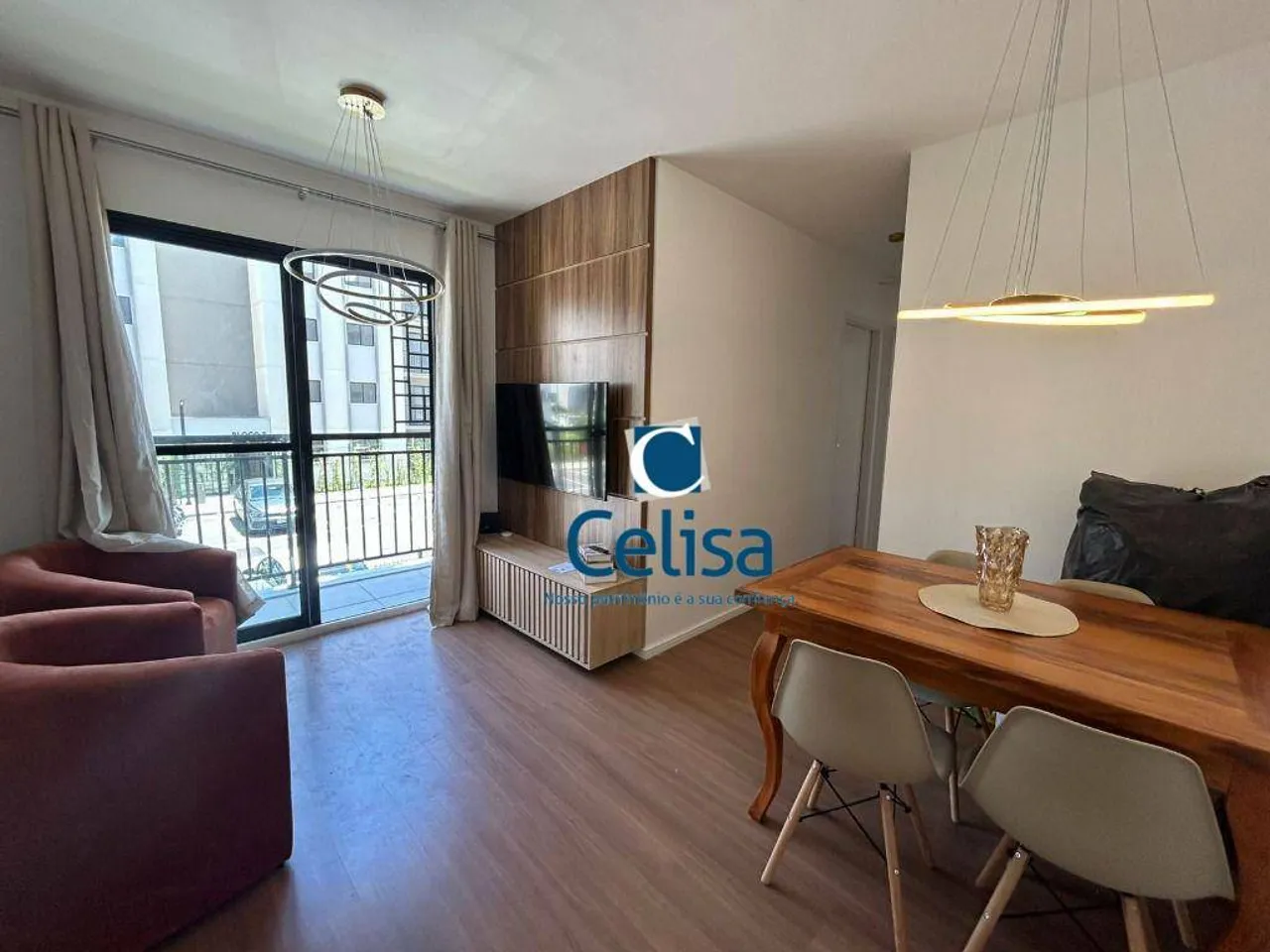 46 m² furnished apartment with 2 bedrooms and 1 parking — photo 3