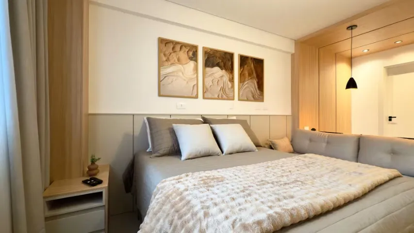 Furnished studio, 27 m², with floor-to-ceiling windows — photo 9