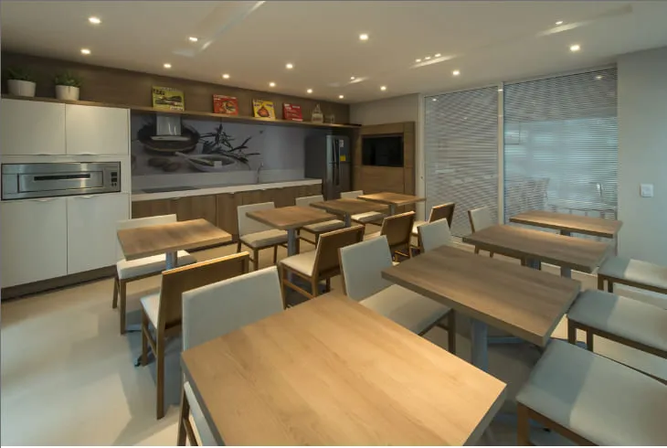 Studio mobiliado com 1 dormitório e cozinha americana — photo 27