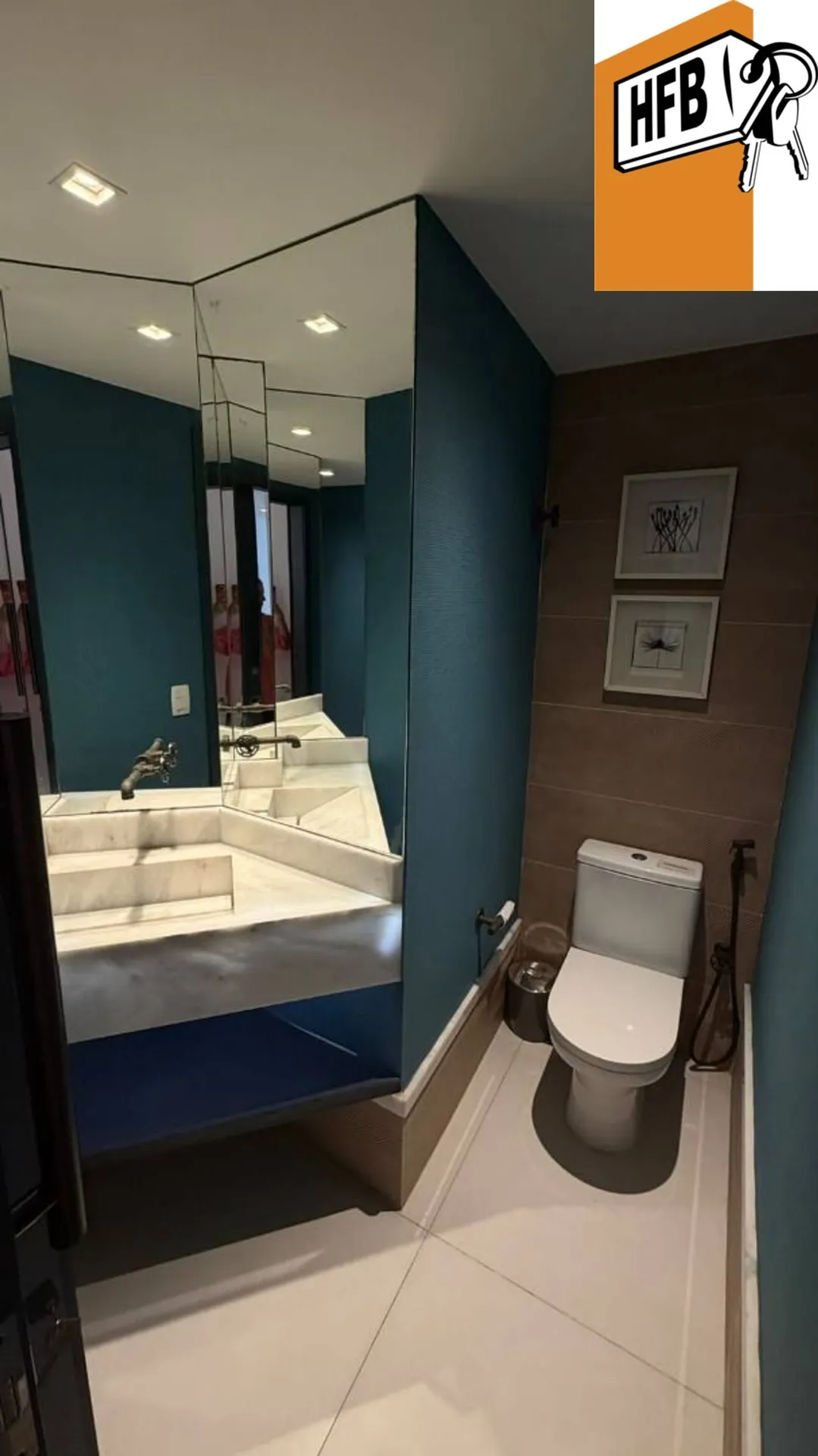 Засклений балкон та 2 спальні: квартира 110 м² — photo 21