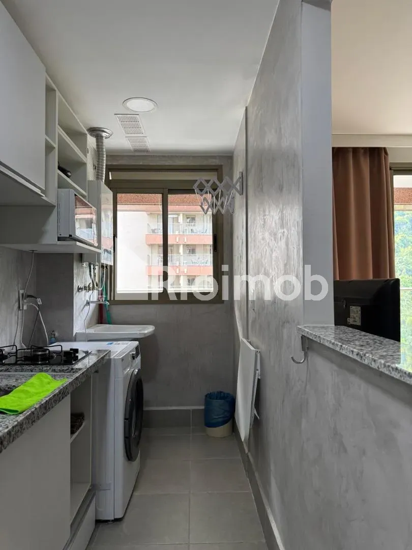Apartamento de 45 m² com vista para as montanhas e secadora — photo 24