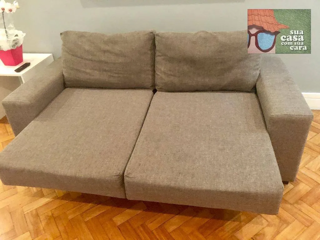 Wood or laminate floors in a one-bedroom apartment, 50 m² — photo 14